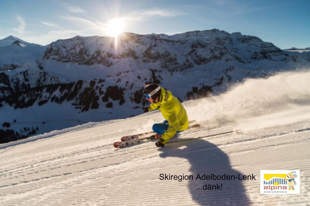 Ferien- Und Familienhotel Alpina Adelboden Zewnętrze zdjęcie