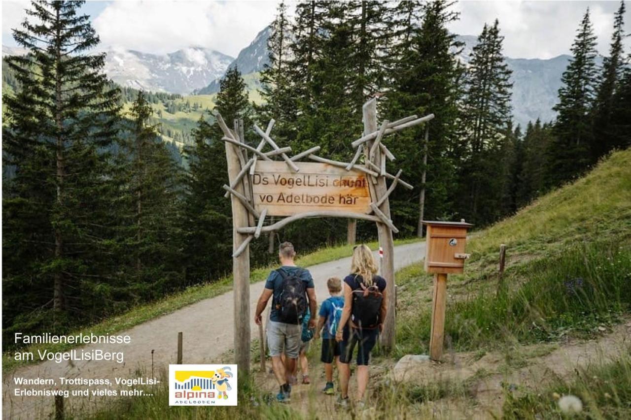 Ferien- Und Familienhotel Alpina Adelboden Zewnętrze zdjęcie