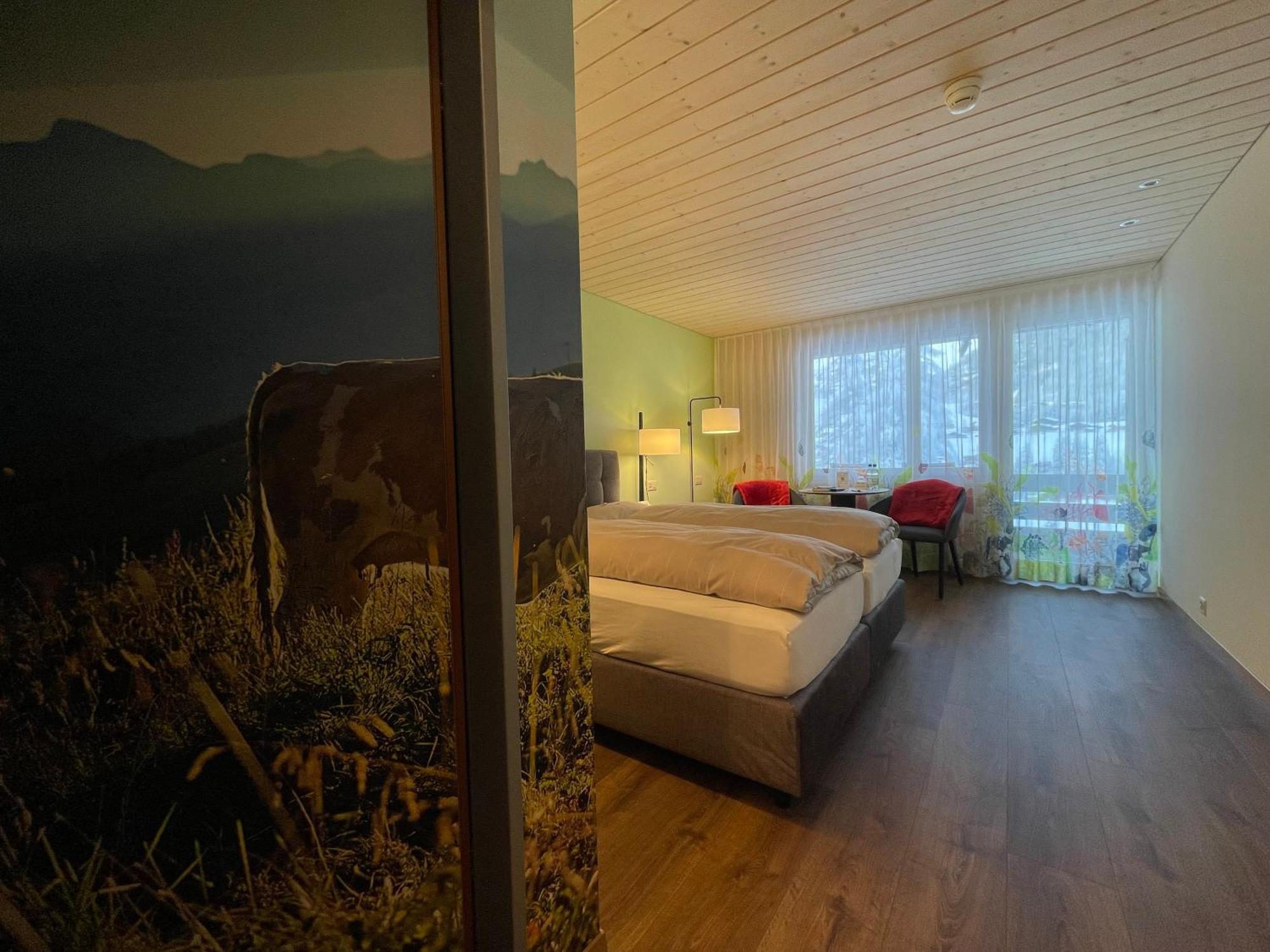 Ferien- Und Familienhotel Alpina Adelboden Zewnętrze zdjęcie